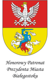 Logo of Honorary Patronage of the President of the city of Bialystok