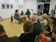 Enlarge image Q&A session with a writer: 