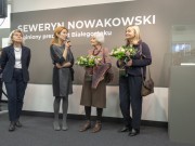 Enlarge image Exhibition closing, meeting with the family of Seweryn Nowakowski