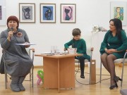 Enlarge image Q&A session with a writer: 