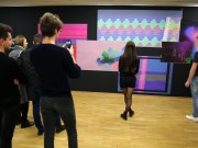 Enlarge image RUSTLINGS FROM THE DIM exhibition opening