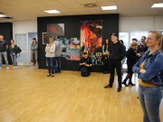 Enlarge image RUSTLINGS FROM THE DIM exhibition opening