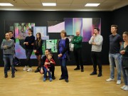Enlarge image RUSTLINGS FROM THE DIM exhibition opening