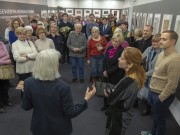 Enlarge image Exhibition closing, meeting with the family of Seweryn Nowakowski